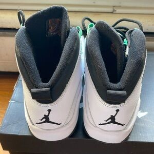 Brand new (no tags) Air Jordan 10 GG “Verde” in size 4.5Y.